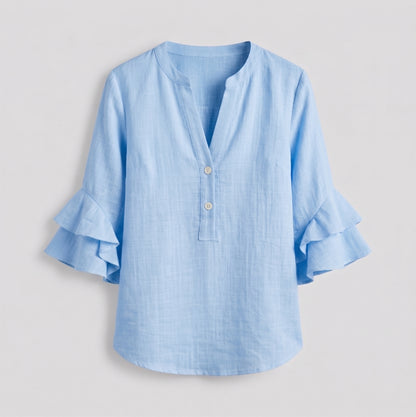 Blusa de lino para mujer - Tatiana