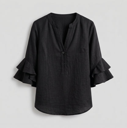 Blusa de lino para mujer - Tatiana